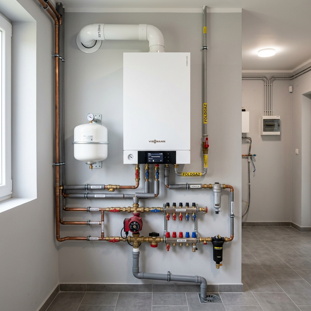 Viessmann garanciális telepítés
